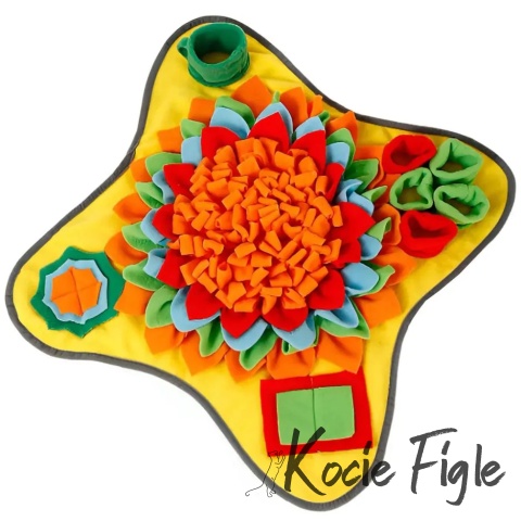 NUXIE® - Mata węchowa - Kwiatek - XL - 60 cm