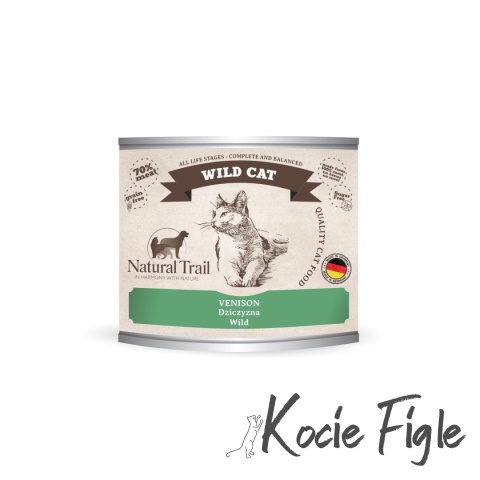 Natural Trail - Wild Cat - Dziczyzna - 200g
