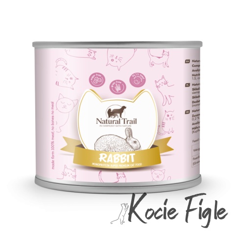 Natural Trail - Mono - Królik - 185g