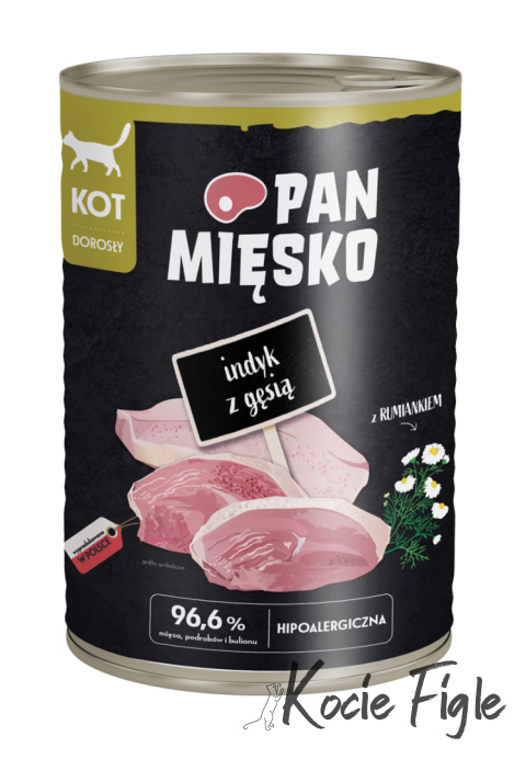 Pan Mięsko - Indyk z gęsią - 400g