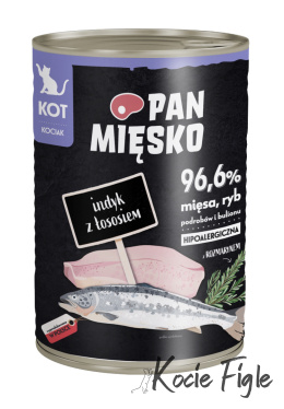 Pan Mięsko - Junior - Indyk z łososiem - 400g