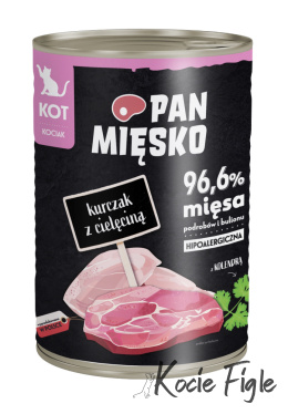 Pan Mięsko - Junior - Kurczak z cielęciną - 400g