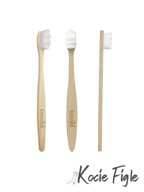 Totobi - Bambusowa szczoteczka z wyprofilowaną główką i ultra miękkim włosiem