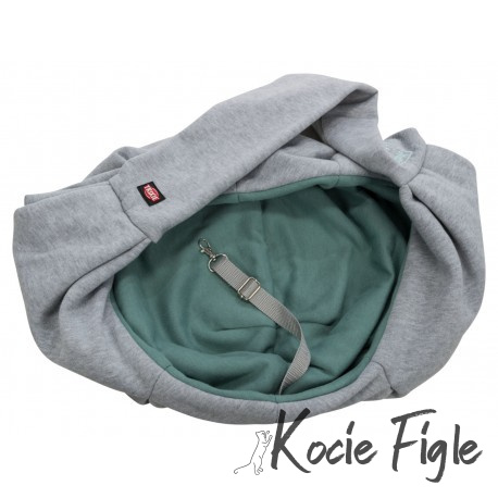 Trixie - Nosidło dla kota - Jasnoszaro-miętowe