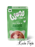 WOW Cat - Filet z kurczaka w sosie 85g