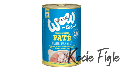 WOW Cat - Junior - Kurczak z krewetkami 400g