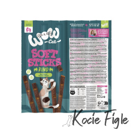 WOW Cat - Soft Sticks z wołowiną 6x5g