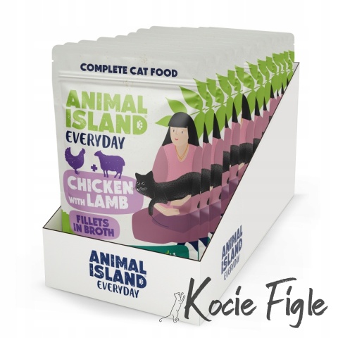 Animal Island - Kurczak z Jagnięcina - 12x85g