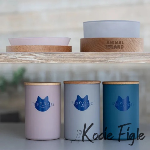 Animal Island - Pojemnik na przysmaki - Niebieski - Rozmiar S