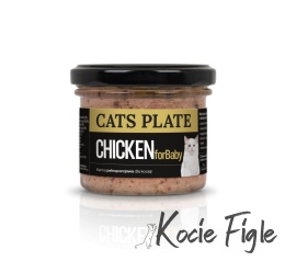 Cats Plate - Junior - Kurczak - Chicken- 100g