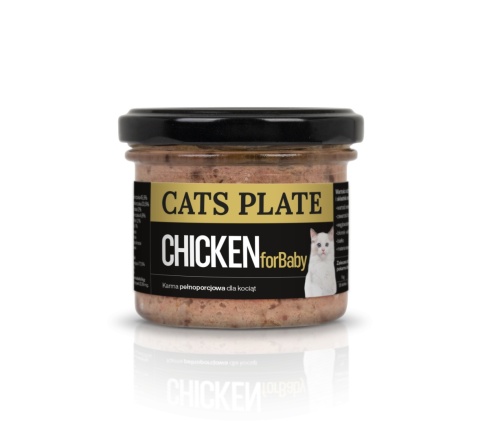 Cats Plate - Junior - Kurczak - Chicken- 100g
