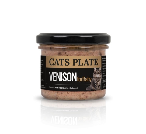 Cats Plate - Junior - Jeleń - Venison - 100g