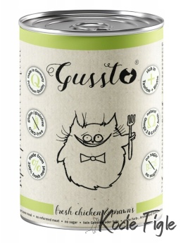 Gussto - Świeży kurczak z krewetkami - 400g