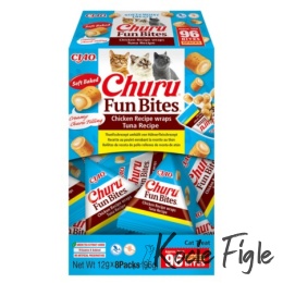 Inaba - Churu - Fun Bites - Kurczak i tuńczyk 8x12g