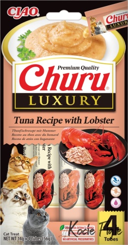 Inaba - Churu Luxury - Tuńczyk z homarem - 4x14g