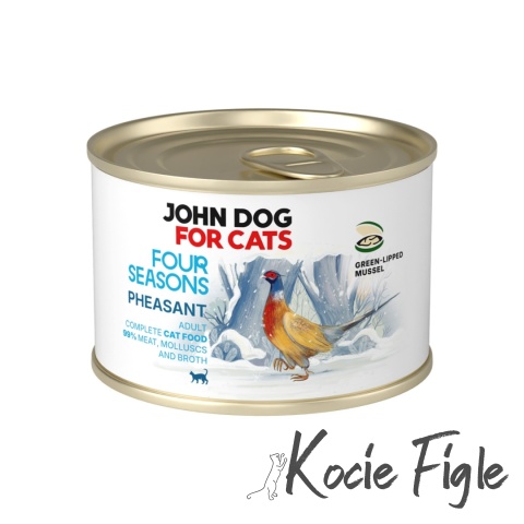 John Dog for Cats - Bażant - Four Seasons 185g