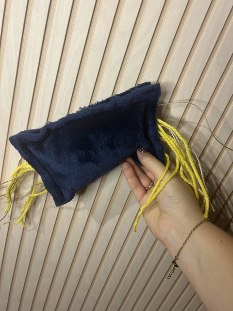 Kocie Figle - Poduszeczka z frędzlami