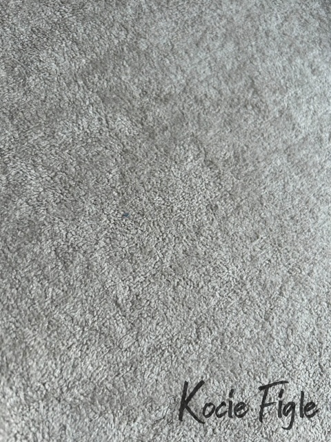 Kocie Figle - Poduszka do transportera - L - Niebieska