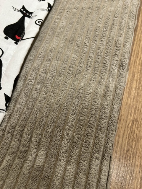 Kocie Figle - Torba sztruksowa na zakupy