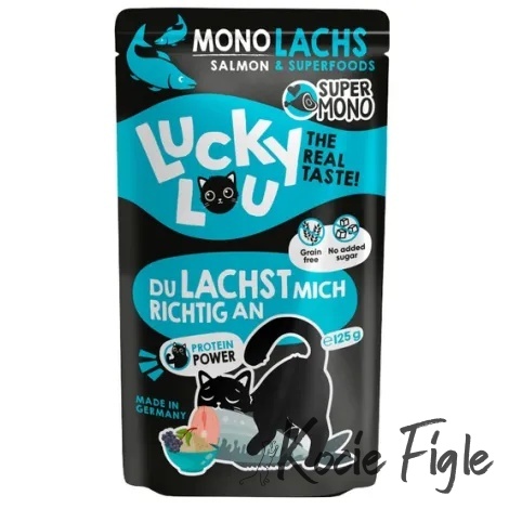 Lucky Lou - SuperMono - Łosoś - 125g