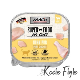 Mac's Cat Superfood - Kurczak - Tacka - 100g