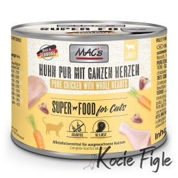 Mac's Cat Superfood - Kurczak i serca drobiowe - 200g
