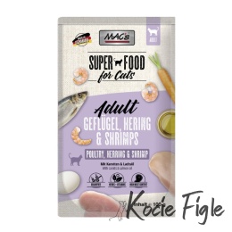 Mac's Cat Superfood - drób, śledź i krewetki - 100g