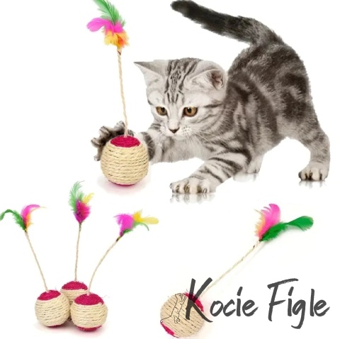 NUXIE® - Piłka z piórkami