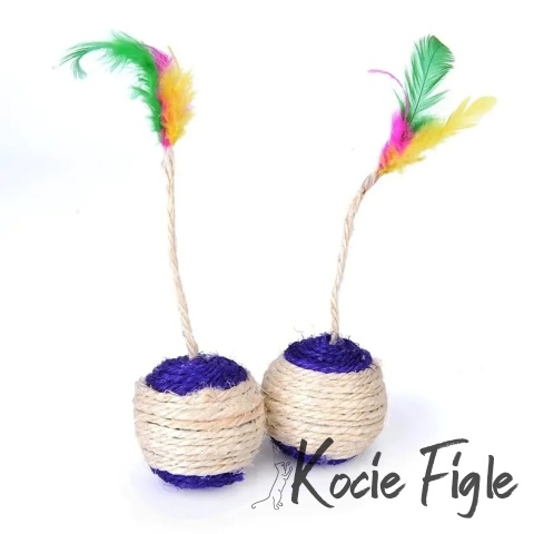 NUXIE® - Piłka z piórkami