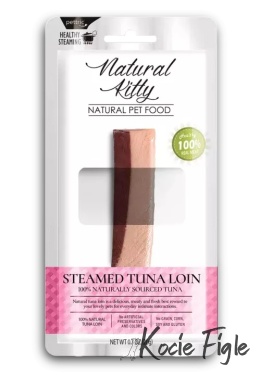 Natural Kitty - Polędwica z Tuńczyka na parze - 20g