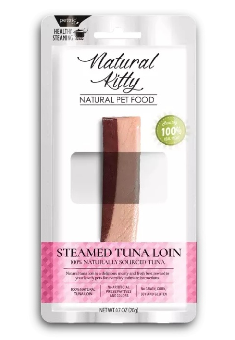 Natural Kitty - Polędwica z Tuńczyka na parze - 20g