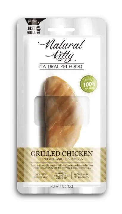 Natural Kitty - Grilowany filet z Kurczaka - 30g