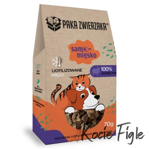 Paka Zwierzaka - Samo Mięsko - Jagnięcina - 70g