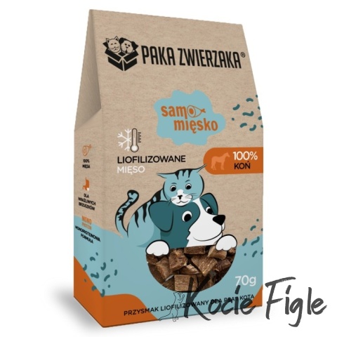 Paka Zwierzaka - Samo Mięsko - Koń - 70g