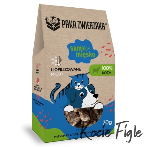 Paka Zwierzaka - Samo Mięsko - Koza - 70g