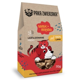 Paka Zwierzaka - Samo Mięsko - Lama - 70g