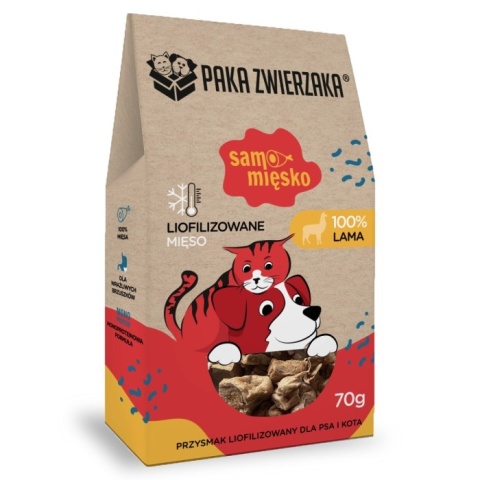 Paka Zwierzaka - Samo Mięsko - Lama - 70g