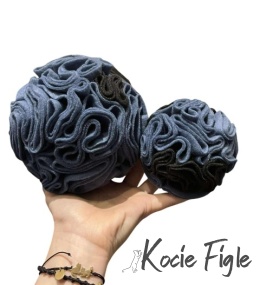 TuxedoPaws - Kula Węchula - Niebiesko-Czarna - M