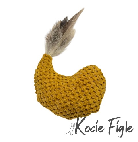 TuxedoPaws - Kura dla Pazura z Kocimiętką - Złota