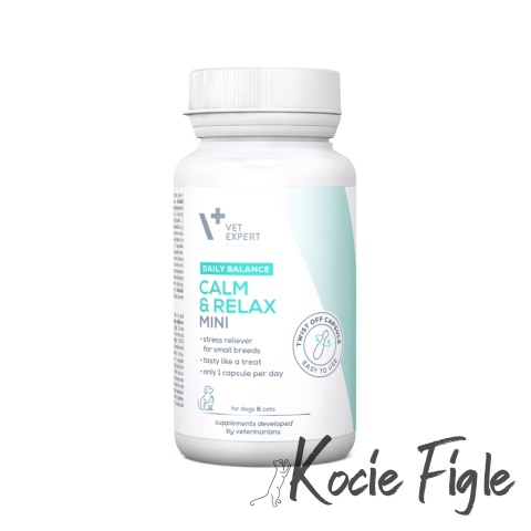 VetExpert - Calm&relax Mini - preparat na objawy stresu dla kotów