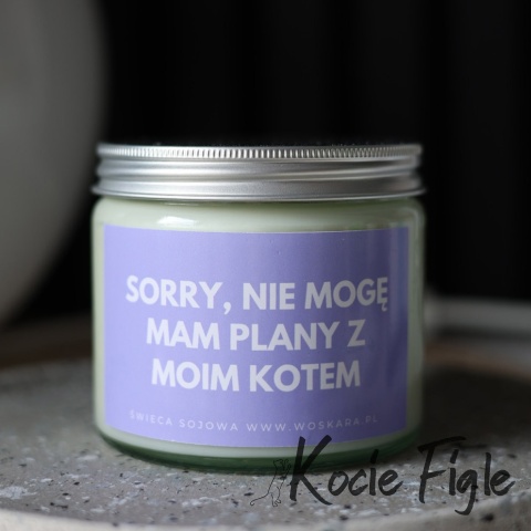 Woskara - Sorry, nie mogę mam plany z moim kotem