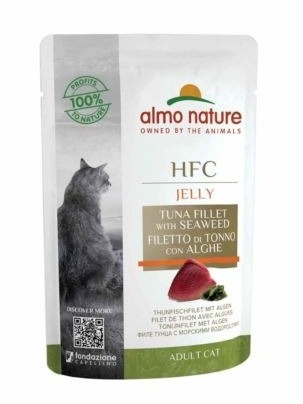 Almo Nature - HFC Jelly - Tuńczyk i algi 55g
