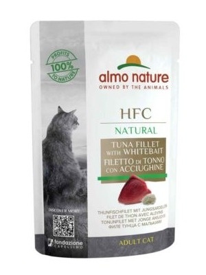 Almo Nature - HFC Natural - Tuńczyk i młode sardynki 55g