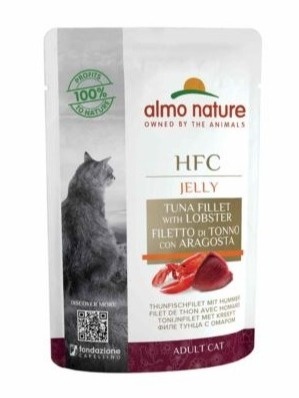 Almo nature - HFC JELLY - Tuńczyk i Homar - 55g