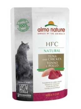 Almo nature - HFC Natural - Tuńczyk i Kurczak - 55g