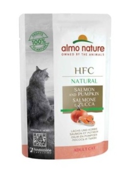 Almo nature - HFC Natural - Łosoś i Dynia - 55g