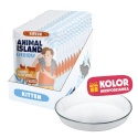 Animal Island - Junior - Indyk z Cielęciną - 12x 85g + Talerzyk