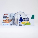 Animal Island - Junior - Indyk z Cielęciną - 12x 85g + Talerzyk
