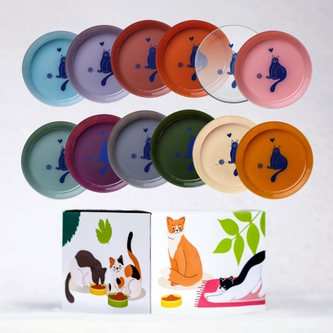 Animal Island - Junior - Indyk z królikiem - 12x 85g + Talerzyk