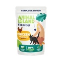 Animal Island - Kurczak, Indyk, Biała Ryba i Wołowina - 40x 85g - Everyday 40 Pak